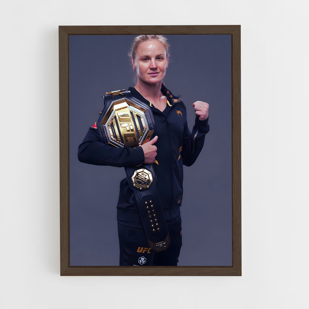 Poster Guerrière Éblouissante – affiche MMA (vue 5)